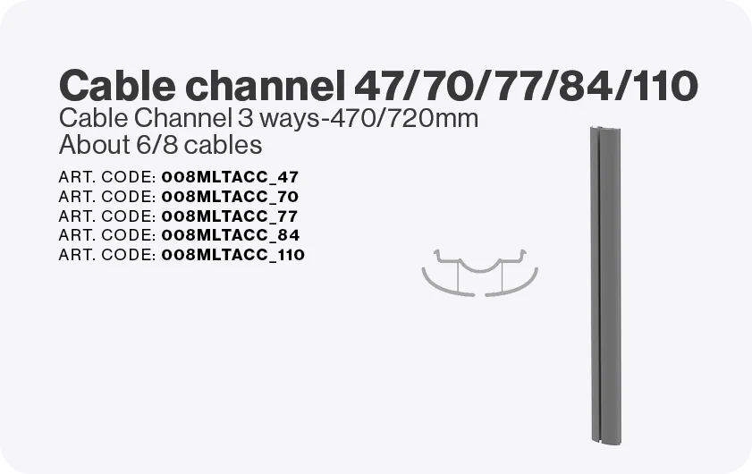 Cable channel