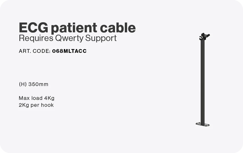 ECG patient cable holder