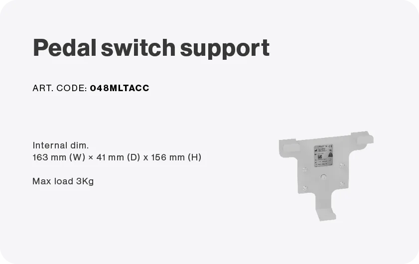 Pedal switch support