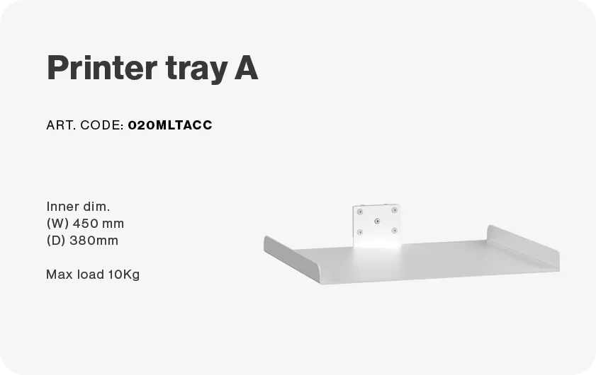 Printer tray A
