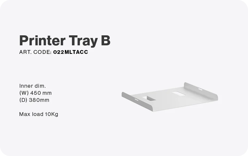 Printer tray B