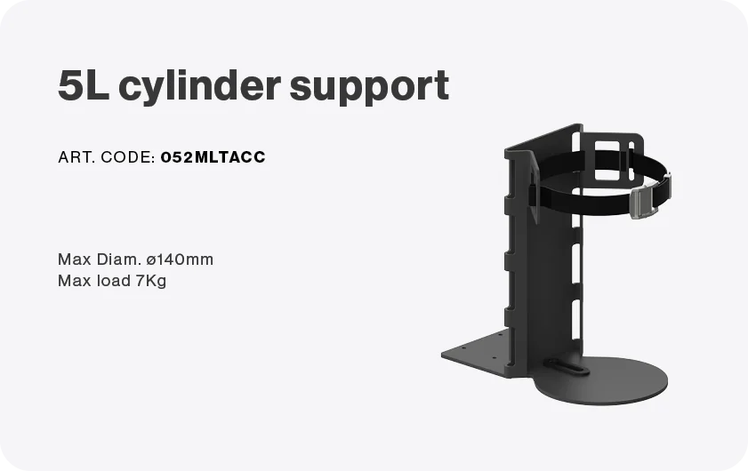 Single 5 l cylinder holder 01