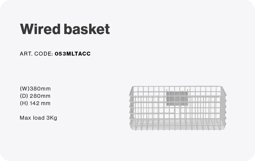 Wired basket