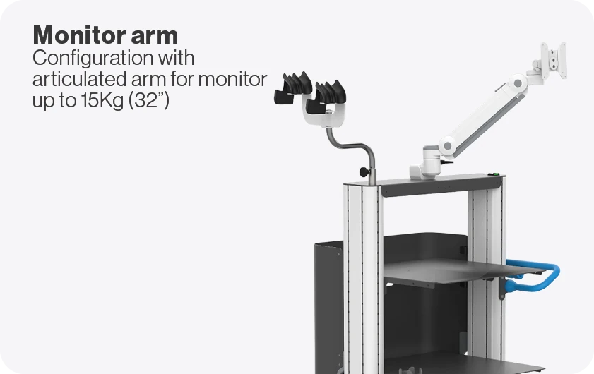 Monitor arm