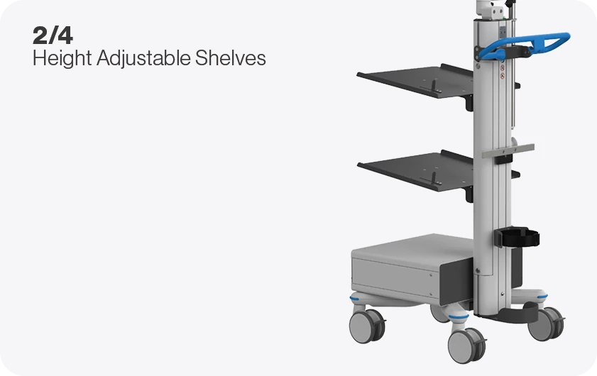 Adjustable shelves